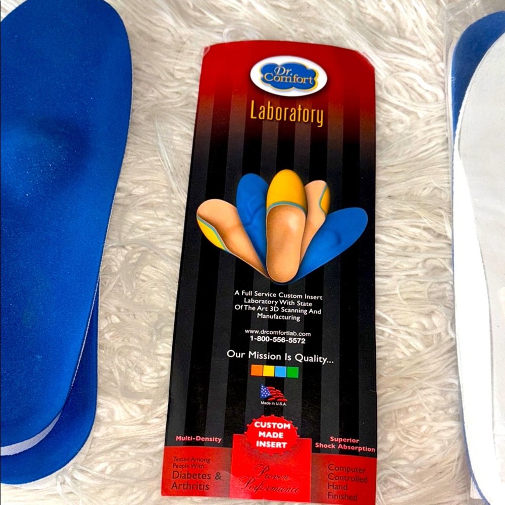 Dr Comfort custom made inserts